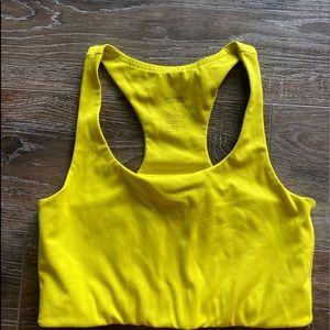 Girlfriend Collective Paloma Bra - Chartreuse, Size M